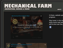 Tablet Screenshot of mechanicalfarm.com